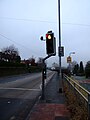 A511 Ashby Road - looking west downhill towards Burton upon Trent