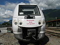 De trein in St-Pierre-d'Albigny (Savoie)