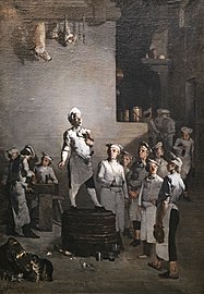 La Fête du chef (ou Le joyeux cuisinier) 1861 Toronto, collection particulière.