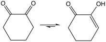 Tautomere von 1,2-Cyclohexandion