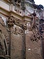 Detalle de las ruinas de la iglesia del Convento de San Guillermo, Castielfabib (Valencia).