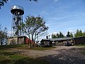 Bergbaude und Aussichtsturm