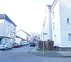Herwartstraße in Essen im März 2022