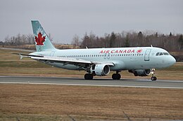 Airbus A320-211 Air Canada C-FKCK 18 November 2019.jpg
