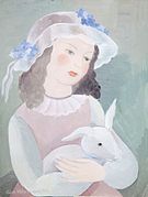 Mädchen mit Kaninchen (1936)
