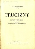 Anna Zahorska Trucizny