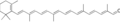 Un carotenoïd, exemple d'isoprenoïd simple