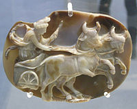 Julia Domna as Luna on a sardonyx cameo (AD 193–217)