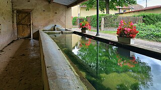 Le lavoir.