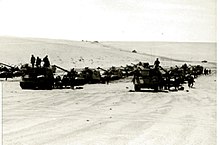 גדוד 647 נערך לקראת צליחת התעלה