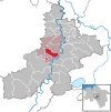 Lage der Gemeinde Binnen im Landkreis Nienburg/Weser