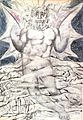Lucifero, di William Blake per l'Inferno di Dante (canto 34)