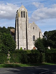 The church in Bouillancy