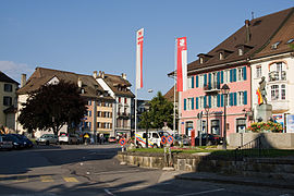 Bulle, capital do distrito de Gruyère