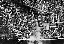 Smoke over the city center after aerial bombing by the German Luftwaffe on the central station Bundesarchiv Bild 183-B22081, Russland, Kampf um Stalingrad, Luftangriff.jpg