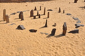 English: Nabta Playa calendar in Aswan Nubia m...