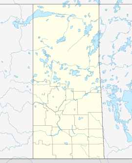Poloha v rámci provincie Saskatchewan