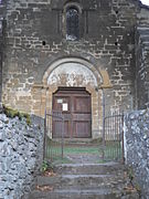 Entrée de la chapelle