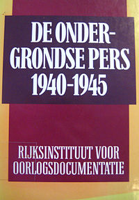De ondergrondse pers 1940-1945