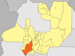 Dipartimento di San Carlos – Mappa