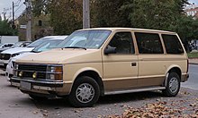 1985 Dodge Caravan Dodge Caravan 1985 (35460915174).jpg