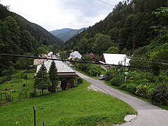 Widok na osadę z punktu widokowego