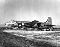 le Douglas C-54E-1-DO Skymaster no 44-9030 de l'U.S. Air Force durant le blocus de Berlin