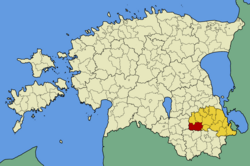Kanepi Parish within Põlva County.