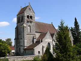 The church in Saint-Étienne-Roilaye