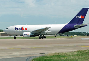 FedEx A310 and A300 cargo aircraft fly daily f...