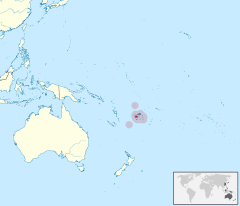 O besouro X. heros é encontrado no arquipélago de Fiji, na ilha de Viti Levu (a maior, em vermelho), embora relatos anedóticos indiquem que posam ocorrer em Vanua Levu, a ilha ao norte.[2]