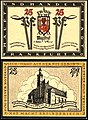 25 Pfennig Notgeldschein von Frankfurt (Oder) (1921)