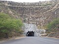 Tunnel into Diamond Head Crater