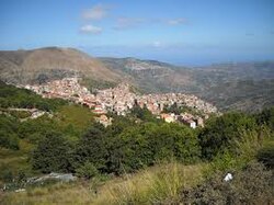 Skyline of Galati Mamertino