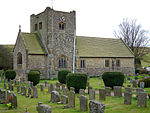 Church of St Mary, Entrance Steps and Attached Handrail