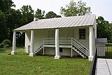 Detached kitchen and cook's house