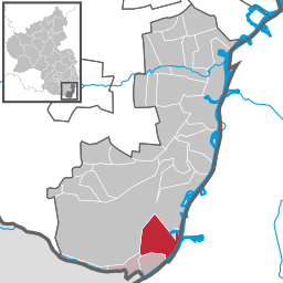 Läget för Hagenbach i Landkreis Germersheim