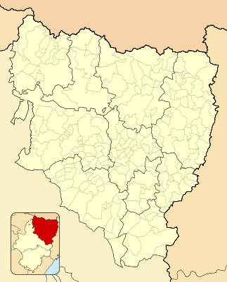 Location map Huesca