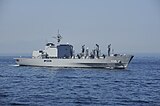 平成21年度 自衛隊観艦式予行における「ましゅう」