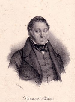 Louis Cavaignac, A. Rousseaun piirros vuodelta 1850.