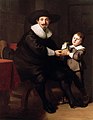 Rembrandt: Jan Pellicorne en zijn zoon Caspar
