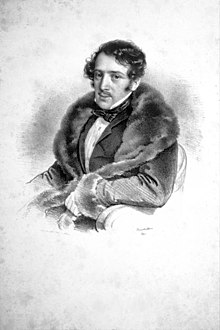 Josef Dessauer – litografie Josefa Kriehubera (1831)