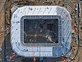 Kaliningrad Stadion under opførsel (2017)