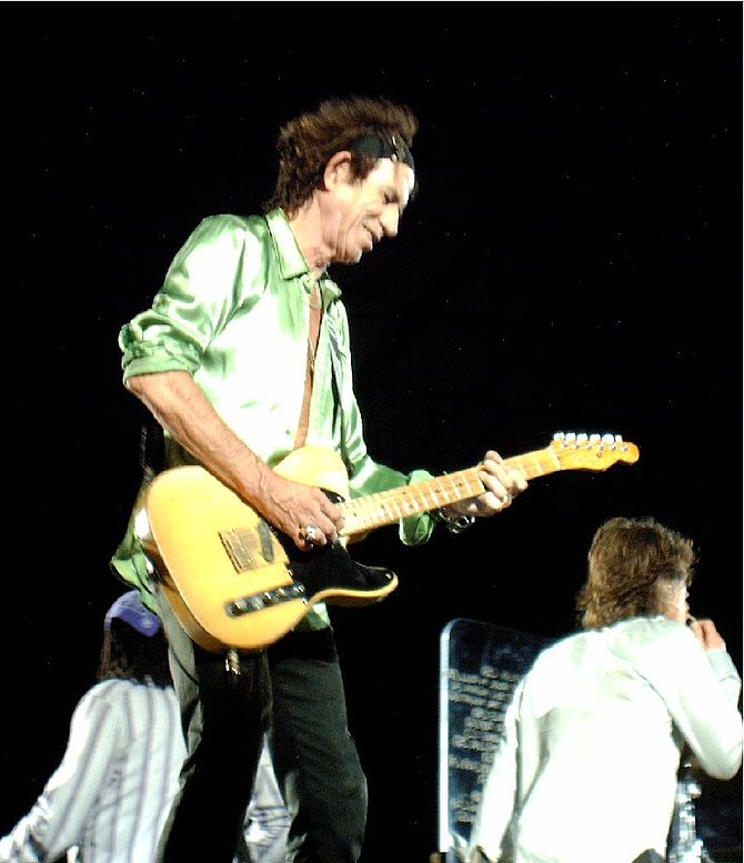 English: Keith Richards, live in Hannover