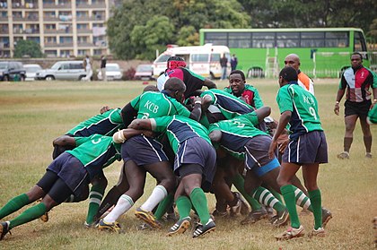 Регби — один из самых популярных видов спорта в Кении