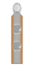 Kreisleiter Shoulder Board.svg