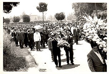 Il funerale del dott. Angelo Bianchi