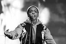 Hill performing at the Kongsberg Jazzfestival 2019 Lauryn Hill Kongsberg Jazzfestival 2019 (221423).jpg