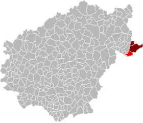 Localisation de Communauté de communesde Bort-les-Orgues, Lanobre et Beaulieu