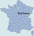 Ubicación de Sochaux